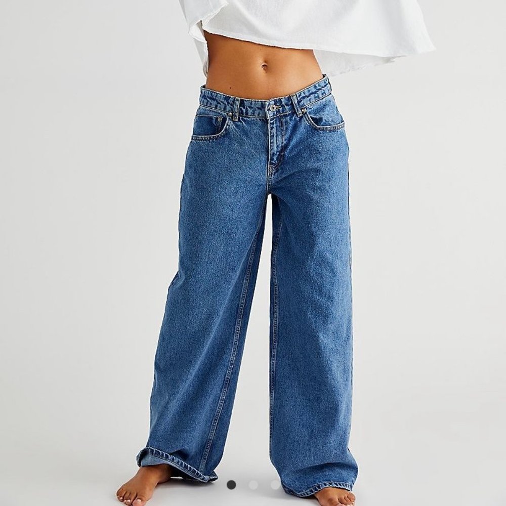 Ragged Priest Low-rise Baggy Jean